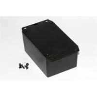 Hammond Electronics 1591XXTFLBK Universele behuizing 123 x 83 x 60 ABS Zwart 1 stuk(s) - thumbnail