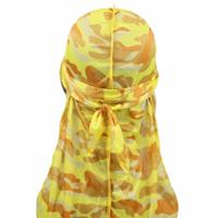 w-6 Camouflage lange-tailed Pirate Hat tulband Cap afdrukken - thumbnail