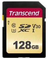 Transcend Premium 500S SDXC-kaart 128 GB Class 10, UHS-I, UHS-Class 3, v30 Video Speed Class - thumbnail