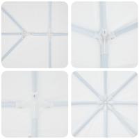 Partytent Wit 4x4 m PE - thumbnail