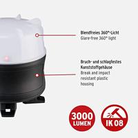 Brennenstuhl Mobiele LED batterijgevoede schijnwerper | 12h | 360° - 1171410301 - thumbnail