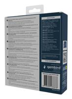 USB snellader 2xA, 4xC 75W Power Delivery zwart - thumbnail