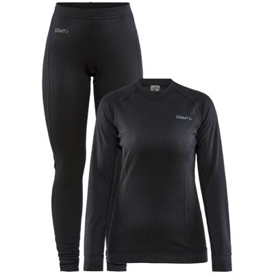 Craft 1909706 CORE Dry Baselayer Set W - Black - XL