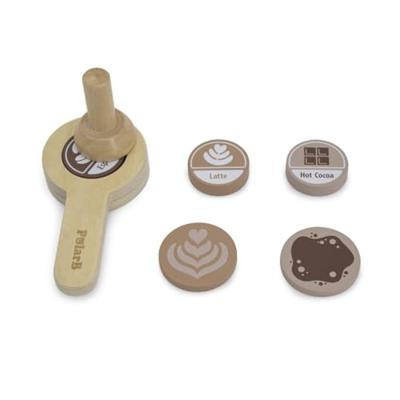 Oku Polar b koffie machine van hout