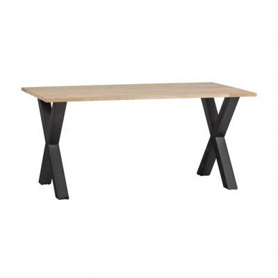 WOOOD Eettafel 'Tablo' met X-poot, 180 x 90cm