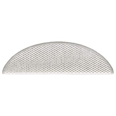 Trapmatten zelfklevend 15 st sisal-look 56x17x3 cm platinakleur - thumbnail