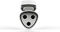 Mobotix M73 Body met RJ45-aansluitbox (wit-grijs) - thumbnail