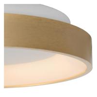 Lucide VIDAL - Plafonnière - Ø 28 cm - LED Dimb. - 1x20W 2700K - Mat Goud / Messing - thumbnail