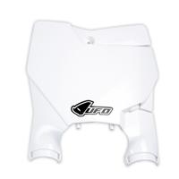 UFO PLAST startnummerbord start number plate ufo ktm white - thumbnail