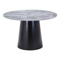 House Nordic - Eettafel Grijs|Zwart - 120x120x75cm - Brito - thumbnail