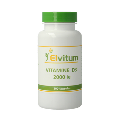 Elvitum Vitamine D3 2000IE Capsules