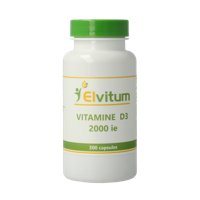 Elvitum Vitamine D3 2000IE Capsules - thumbnail