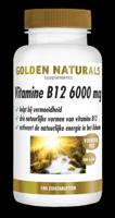 Golden Naturals Vitamine B12 6000mcg Zuigtabletten - thumbnail