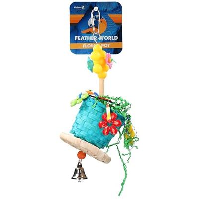 Feather World Flower pot
