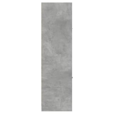 Apothekerskast 30x41x144,5 cm bewerkt hout betongrijs