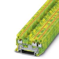 Phoenix Contact 3208171 Aardklem 3-etages 3.5 mm Snelaansluiting Groen, Geel 50 stuk(s) - thumbnail