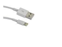 Lightning2 2 m USB A witte kabel USB - kabel USB (2 m, USB A, mannelijk, wit) - thumbnail