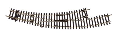 H0 Piko A-rails 55222 Gebogen wissel, Links 1 stuk(s) H0 Piko A-rails 55222 Gebogen wissel, Links 1 stuk(s)