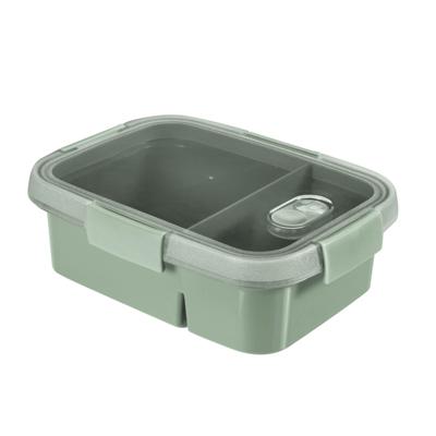 Curver smart to go eco duo lunchbox rechthoekig 0,6 liter + 0,3 liter