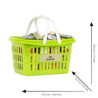 Theo klein 7261 Alnatura boodschappenmand I gevuld met dozen en dozen voor de winkel I speelgoed voor kinderen vanaf 2 jaar - thumbnail