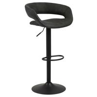 Bendt Barkruk 'Pia' (zithoogte 59-80cm), kleur Antraciet - thumbnail
