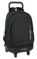 Schoolrugzak met Wielen Kelme Iron Zwart 33 x 45 x 22 cm - thumbnail