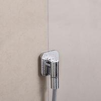 Hansgrohe FixFit Fine Q Muuraansluitbocht Chroom - thumbnail