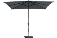 Parasol Syros Luxe Vierkant 280x280cm - Grijs - thumbnail