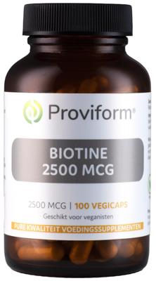 Biotine 2500mcg 100 Vegetarische capsules