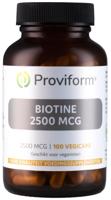 Biotine 2500mcg 100 Vegetarische capsules - thumbnail