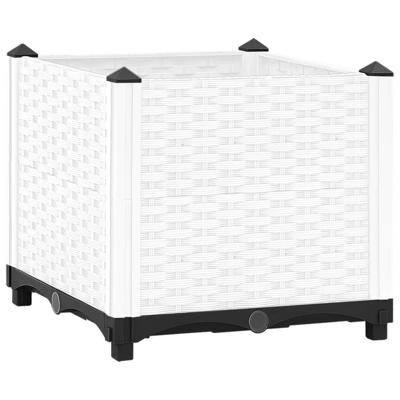 VidaXL Plantenbak verhoogd 40x40x38 cm polypropeen