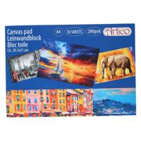 Canvas Tekenblok A4 280gsm, 10 Vellen - thumbnail