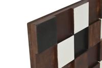 Wanddecoratie Home ESPRIT Wit Zwart Natuurlijk Modern 90 x 4 x 90 cm - thumbnail