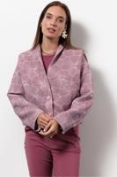 Studio Anneloes Estella Jacquard Jacket 13381 Jackets 4500 Vintage Berry - thumbnail