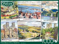 Falcon de luxe The Beautiful North 1000 stukjes - thumbnail