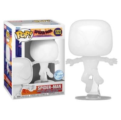 Spider-Man Across the Spiderverse Funko Pop Vinyl: Spider-Man Transparent (Special Edition)