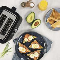 Princess 142360 Broodrooster Met broodrekje Zwart - thumbnail