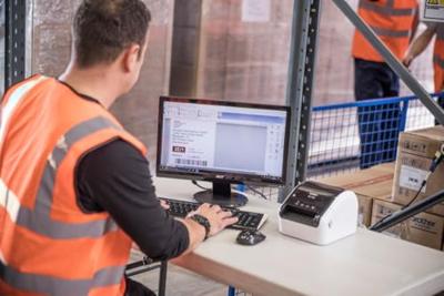 Brother QL-1100c labelprinter - thumbnail