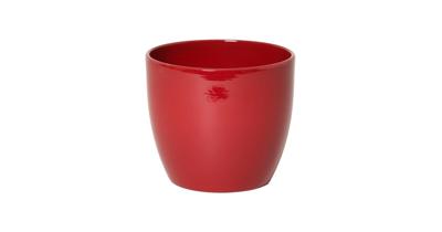 Floran bloempot boule 15,5x13,5 cm wijnrood Floran bloempot boule 15,5x13,5 cm wijnrood