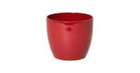 Floran bloempot boule 15,5x13,5 cm wijnrood - thumbnail