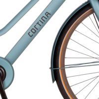 Cortina spatbord voor 28 common opal green matt - thumbnail