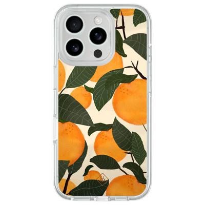 iPhone 16 Pro Max hybride hoesje - Oranges
