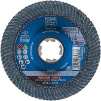 PFERD TOOLS 67689063 PFR 125-L Z 40 SGP CURVE STEELOX/X-LOCK Lamellenschijf Diameter 125 mm Boordiameter 22.23 mm RVS, Staal 10 stuk(s) - thumbnail