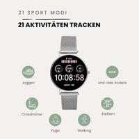 XCOAST SIONA 2 Smartwatch Zilver - thumbnail