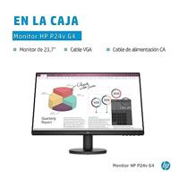 HP P24v G4 60,5 cm (23,8 inch) 1920 x 1080 pixels Full HD zwart - thumbnail