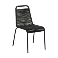 Kave Home Tuinstoel 'Lambton' kleur Zwart - thumbnail