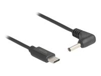 Delock 85393 USB-laadkabel USB-C stekker, DC-stekker 3,5 mm 1.50 m Zwart - thumbnail