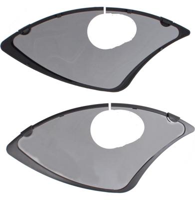 Hesling jasbeschermer 28/6 elegance transparant-zwart