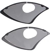 Hesling jasbeschermer 28/6 elegance transparant-zwart - thumbnail