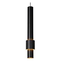 Lucide MARGARY - Hanglamp - Ø 28 cm - LED Dimb. - 3x4W 2700K - Zwart - thumbnail